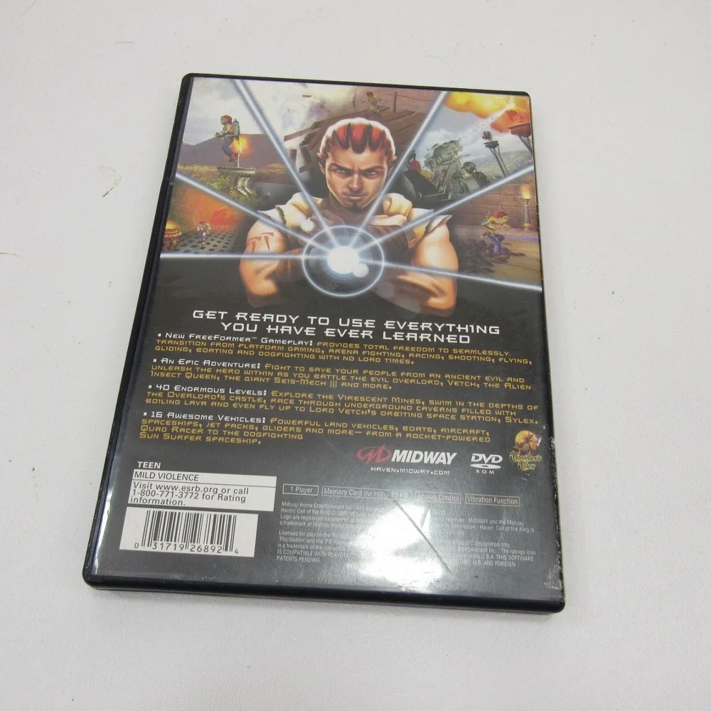Haven: Call of the King (PlayStation 2 PS2, 2002) Used, Tested‎